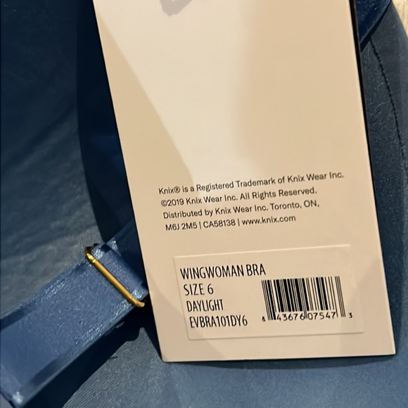 Knix WingWoman Wire Free Bra sz 6 BNWT in daylight - Picture 4 of 6